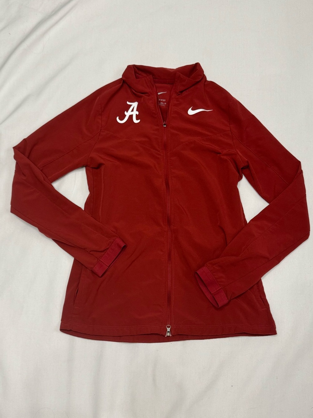 Nike Dri-FIT Alabama Crimson Tide women’s Full-Zip Track Jacket. Size XS